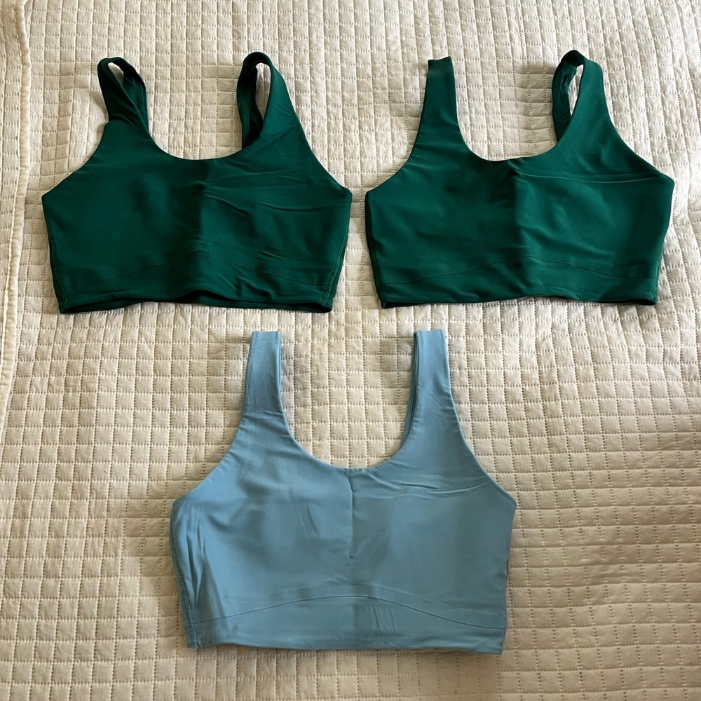 All in Motion Everyday Soft Medium Support Longline Sports Bra - 3 for 1